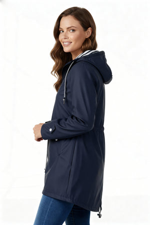 Women's Waterproof Hooded Parka Coat