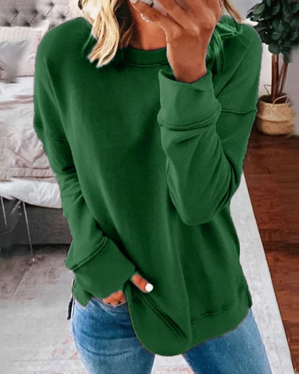 Sudadera clásica y acogedora, suave