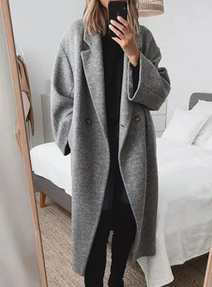 Women's Oversized Relaxed Winter Long Coat