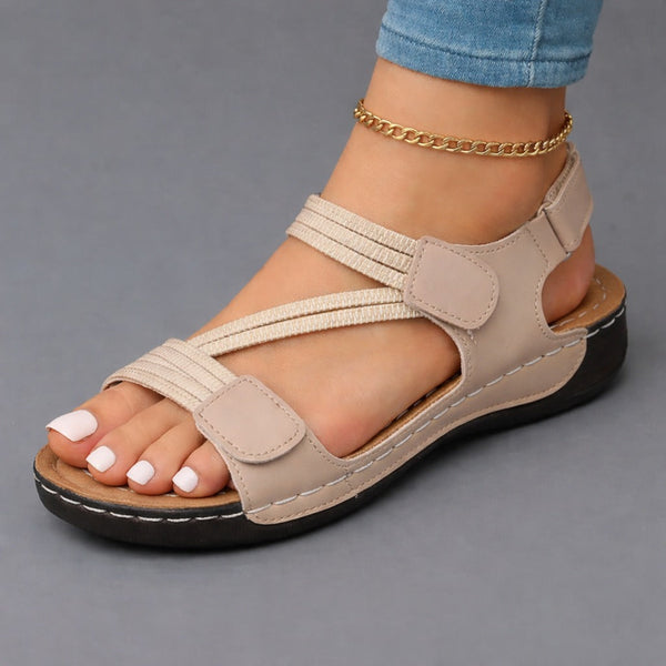 Women's Adjustable Strap Open-Toe Casual Sandals