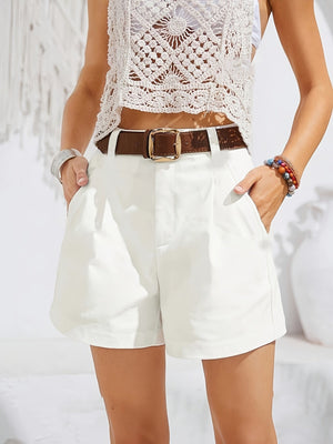 Women’s High-Waisted Tailored Shorts