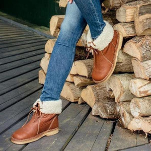 Women's Faux Fur Winter Ankle Boots