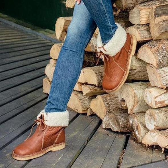 Women's Faux Fur Winter Ankle Boots
