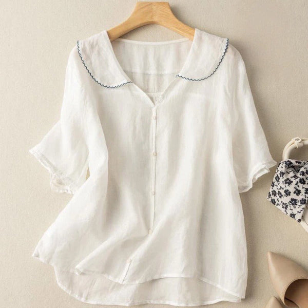 Relaxed Fit Summer Blouse Women
