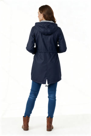 Women's Waterproof Hooded Parka Coat