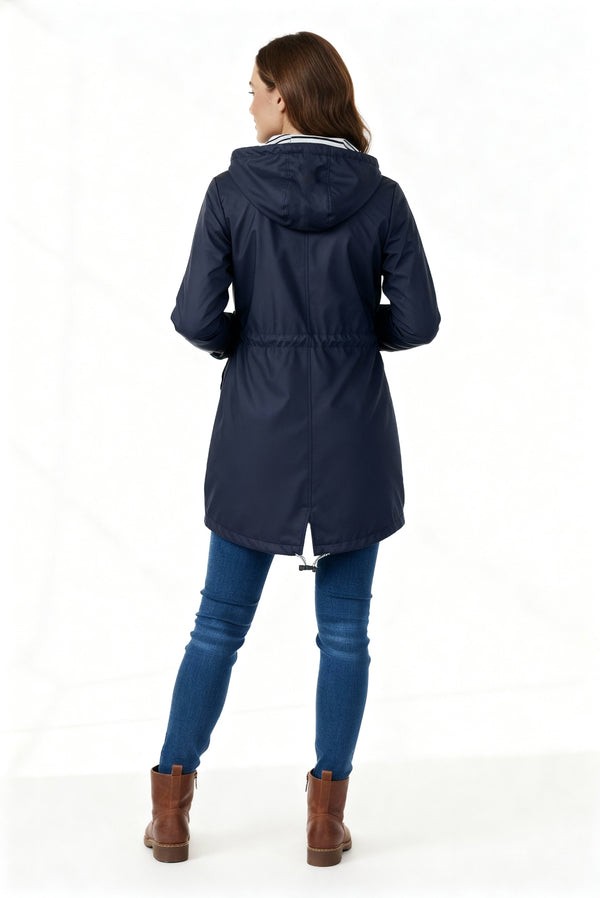 Women's Waterproof Hooded Parka Coat