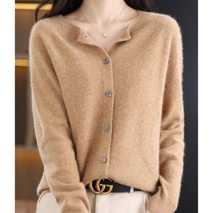Women's Classic Soft-Knit Button Cardigan