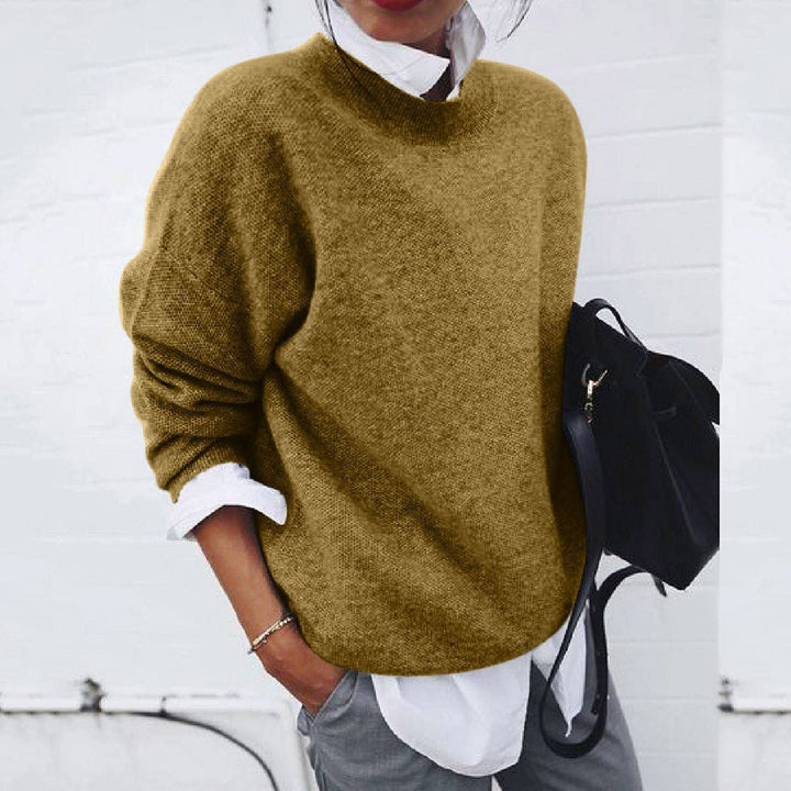 Women's Knit Sweater Round Neck