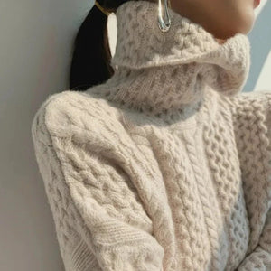 Elegant Women's Turtleneck Sweater