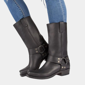 Botas vaqueras vintage para mujer estilo occidental