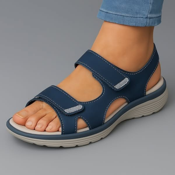 Women’s Adjustable Strap Walking Sandals with Arch Support