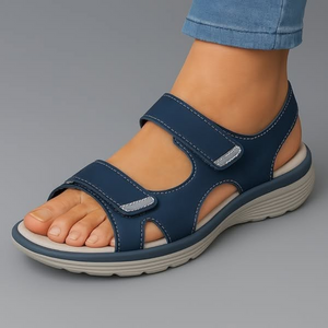 Women’s Adjustable Strap Walking Sandals with Arch Support