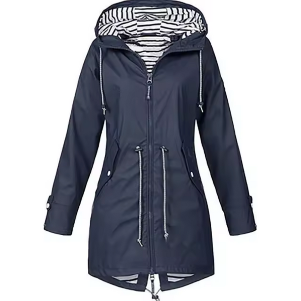 Women's Waterproof Hooded Parka Coat
