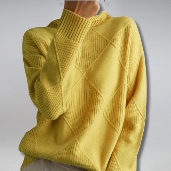 Elegant Turtleneck Women's Sweater