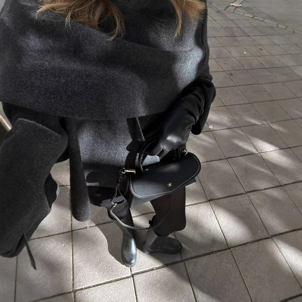 Elegant Oversized Knit Poncho Sweater for Women
