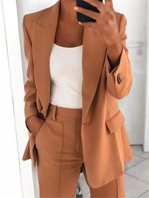 Women's Elegant Two-Piece Set with Coordinated Design