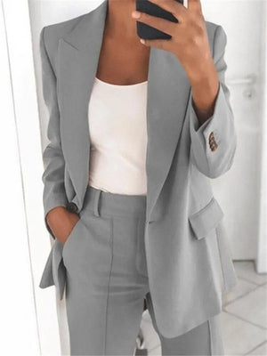 Women's Elegant Two-Piece Set with Coordinated Design