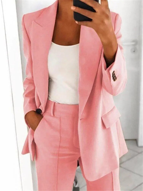 Women's Elegant Two-Piece Set with Coordinated Design