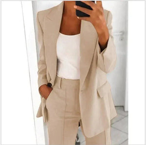 Women's Elegant Two-Piece Set with Coordinated Design