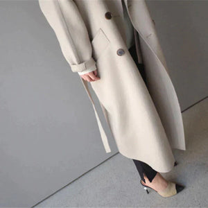 Elegant Women’s Timeless Long Coat