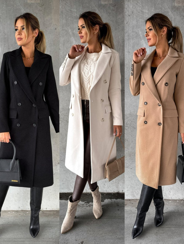 Women's Double-Breasted Winter Jacket