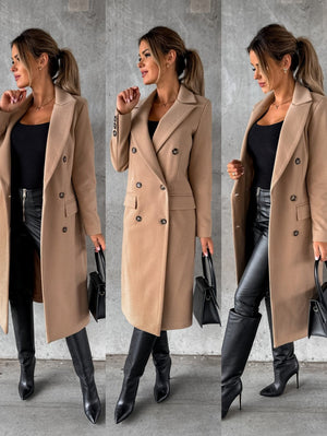 Women's Double-Breasted Winter Jacket