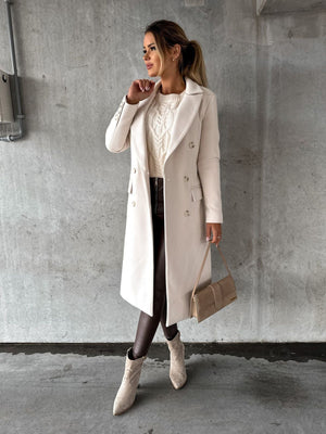 Women's Double-Breasted Winter Jacket