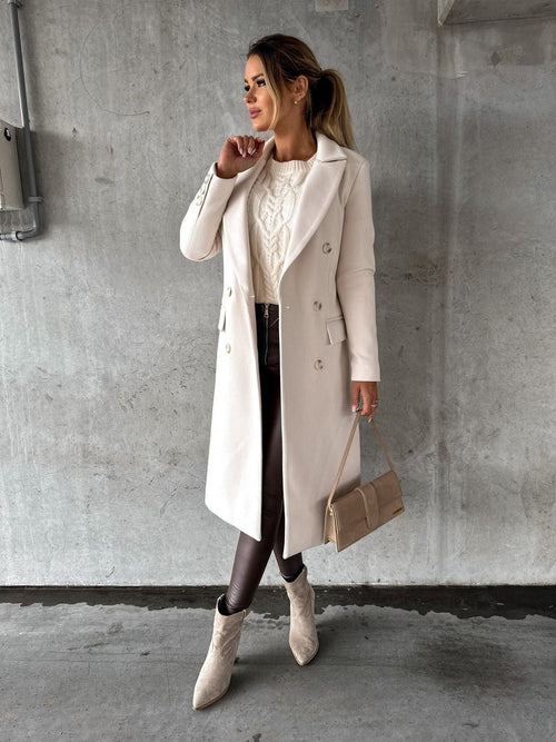 Women's Double-Breasted Winter Jacket