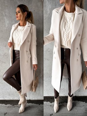 Women's Double-Breasted Winter Jacket