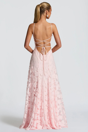 Women’s Floral Lace Mermaid Maxi Dress for Elegant Evening Events