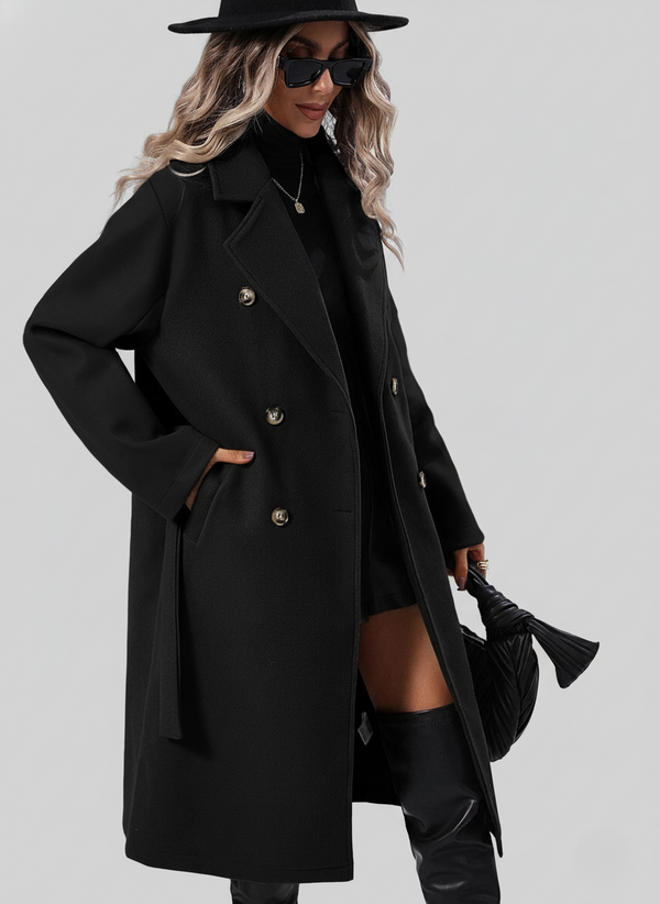 Women’s Classic Double-Breasted Trench Coat