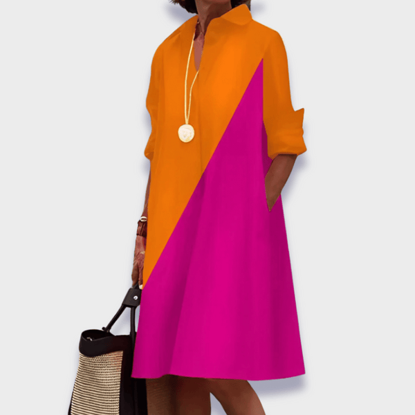 Women’s Oversized Long Sleeve Loose Mini Dress