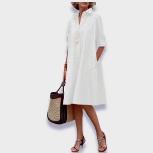 Women’s Oversized Long Sleeve Loose Mini Dress