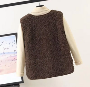 Women's Winter Fleece Vest with Cozy Everyday Comfort