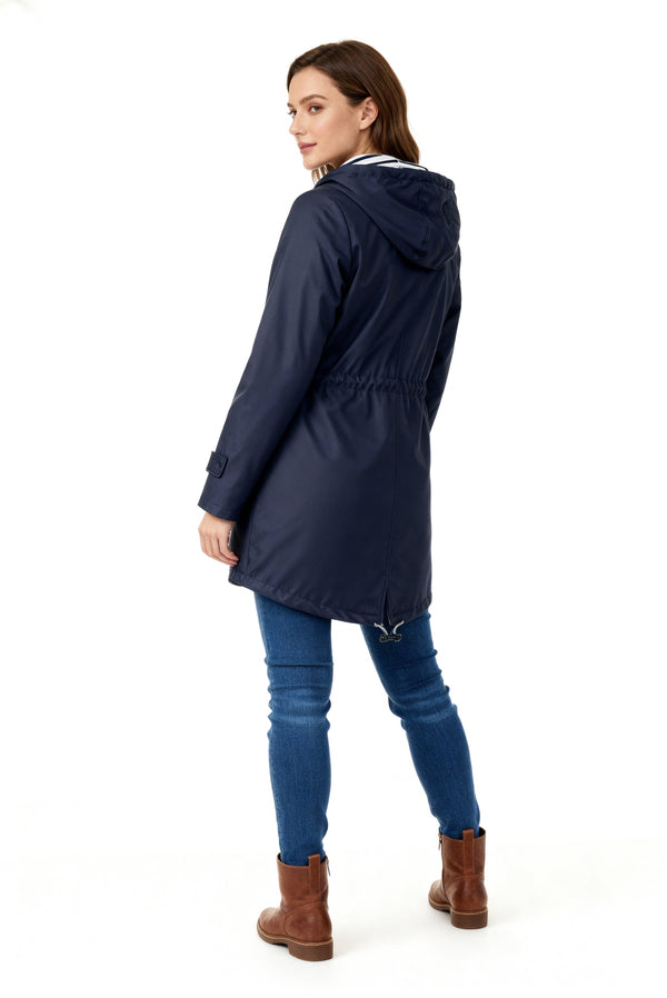 Women's Waterproof Hooded Parka Coat