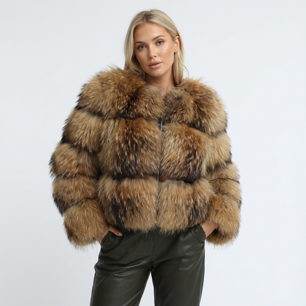 Women’s Luxe Faux Fur Winter Jacket