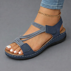 Women's Adjustable Strap Open-Toe Casual Sandals