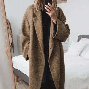 Women's Oversized Relaxed Winter Long Coat