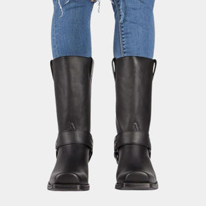 Botas vaqueras vintage para mujer estilo occidental