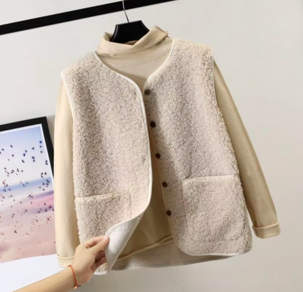 Women's Winter Fleece Vest with Cozy Everyday Comfort