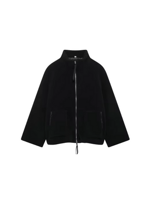 Cozy Teddy Oversized Warm Fleece Jacket for Women