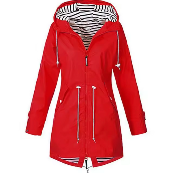 Women's Waterproof Hooded Parka Coat
