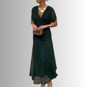 Women’s Elegant Off-Shoulder Evening Maxi Dress