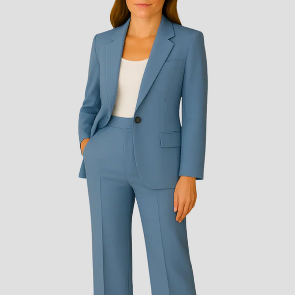 Women's Tailored Suit Set with Blazer