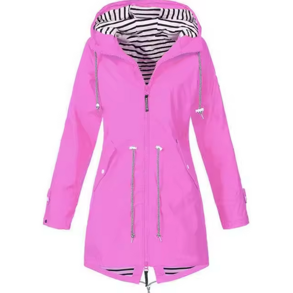 Women's Waterproof Hooded Parka Coat