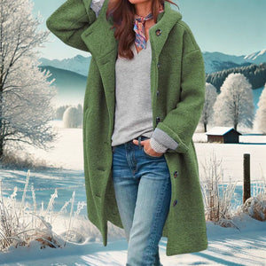 Women's Relaxed Fit Fit Winter Trench Coat
