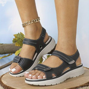 Women’s Adjustable Strap Walking Sandals with Arch Support