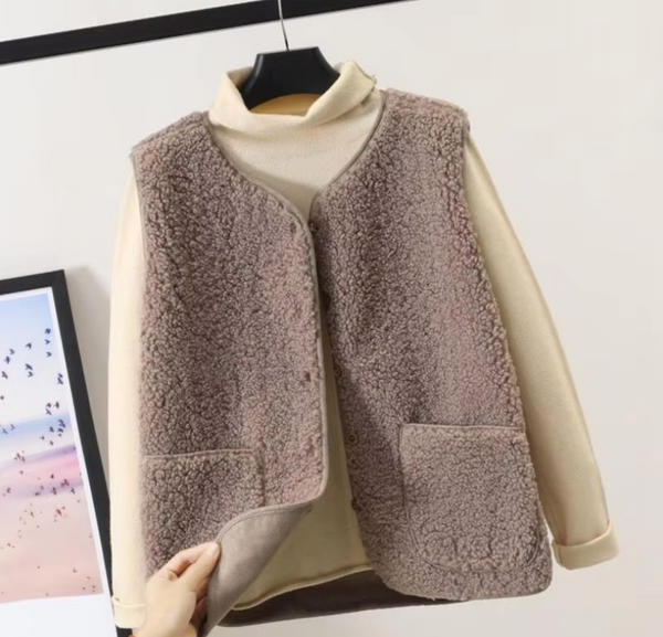 Women's Winter Fleece Vest with Cozy Everyday Comfort