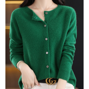 Women’s Button-Up Knit Cardigan Long Sleeve
