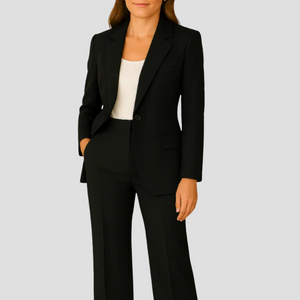 Women's Tailored Suit Set with Blazer